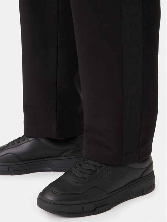 HUGO HUGO Spodnie dresowe Danovopan 50546376 Czarny Relaxed Fit