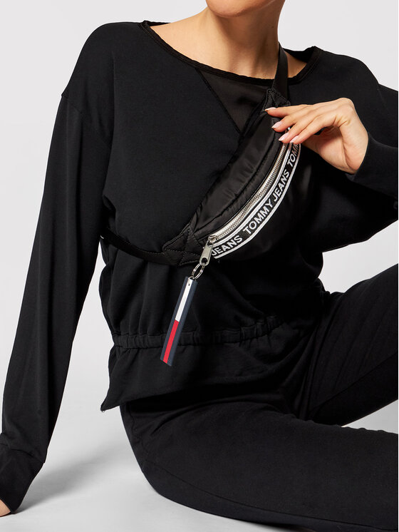 Tommy jeans logo tape bum bag new arrivals