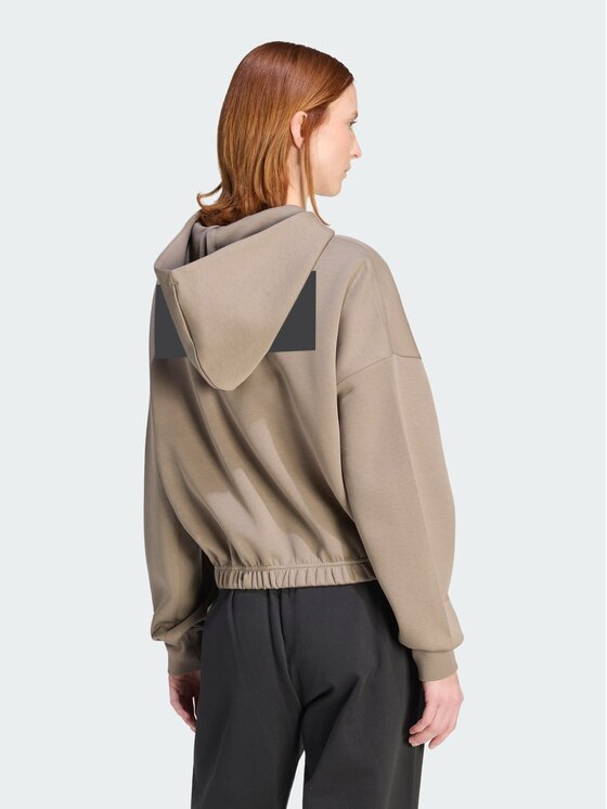 adidas adidas Bluza 164403 Brązowy Regular Fit