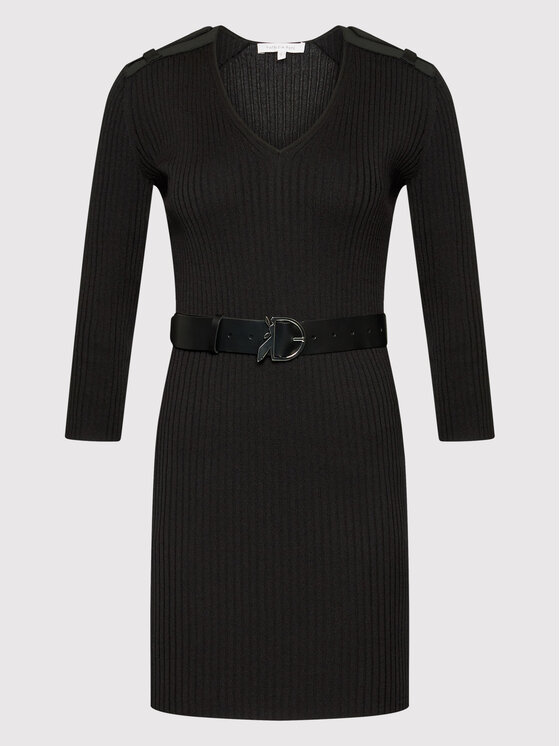 Patrizia Pepe Patrizia Pepe Igapäevane kleit 8A1010/K032-K103 Must Slim Fit