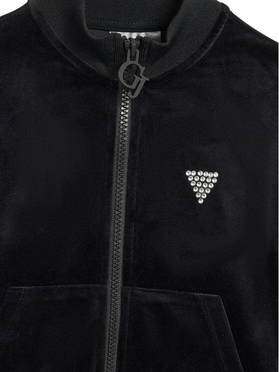 Guess Guess Μπλούζα J4RQ22 K0232 Μαύρο Regular Fit