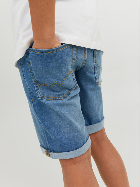 Jack & Jones Junior Jack & Jones Junior Szorty jeansowe 12257395 Niebieski Regular Fit