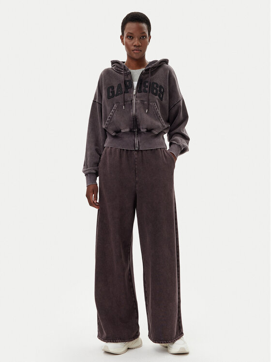 Gap Gap Donji dio trenerke 672610-02 Smeđa Baggy Fit