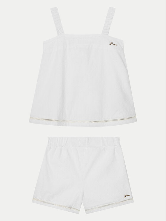 Guess Guess Kinderset J5GG00WH6M4 Weiß Regular Fit