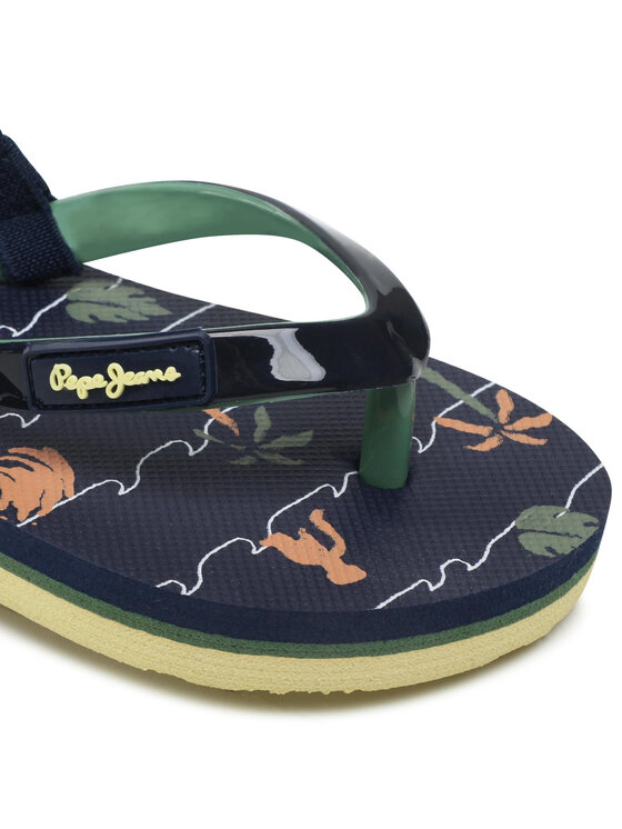 Pepe Jeans Pepe Jeans Sandalen Beach Palms Boy K PBS70052 Dunkelblau