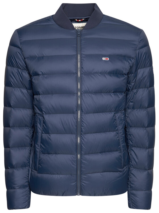 Tommy Jeans Bomber striukė Light Down DM0DM08479 Tamsiai mėlyna Regular Fit  • Modivo.lt