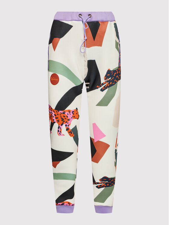 Waikane Vibe Waikane Vibe Pantaloni trening Leo Colorat Regular Fit