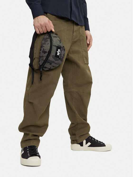 Alpha Industries Alpha Industries Τσαντάκι μέσης Rubber Print 198912 125 Μαύρο