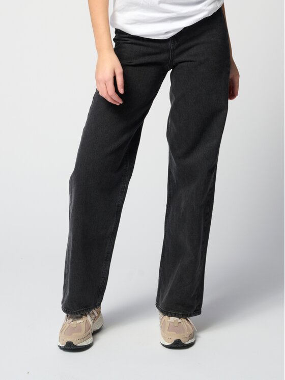 TeeShoppen TeeShoppen Jeansy Oryginalne dżinsy luźne Czarny Loose Fit