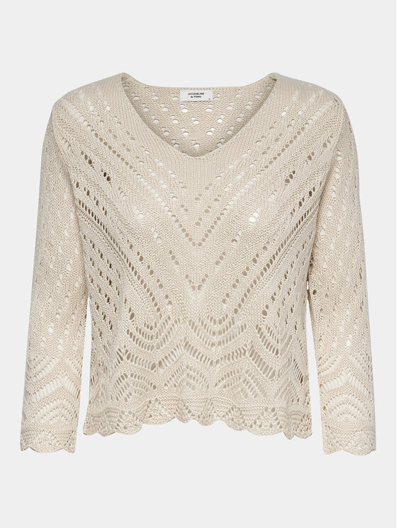 JDY JDY Светр New Sun 15212788 Бежевий Regular Fit