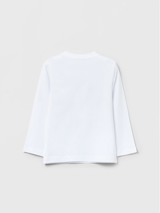 OVS OVS Bluzka BATMAN 1599091 Biały Regular Fit