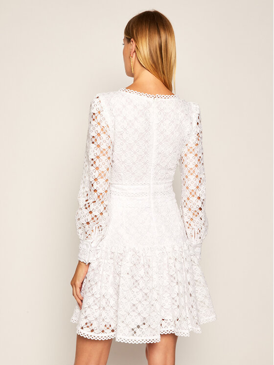 MICHAEL Michael Kors MICHAEL Michael Kors Letní šaty Medallion Lace MU08ZRPEUF Bílá Regular Fit