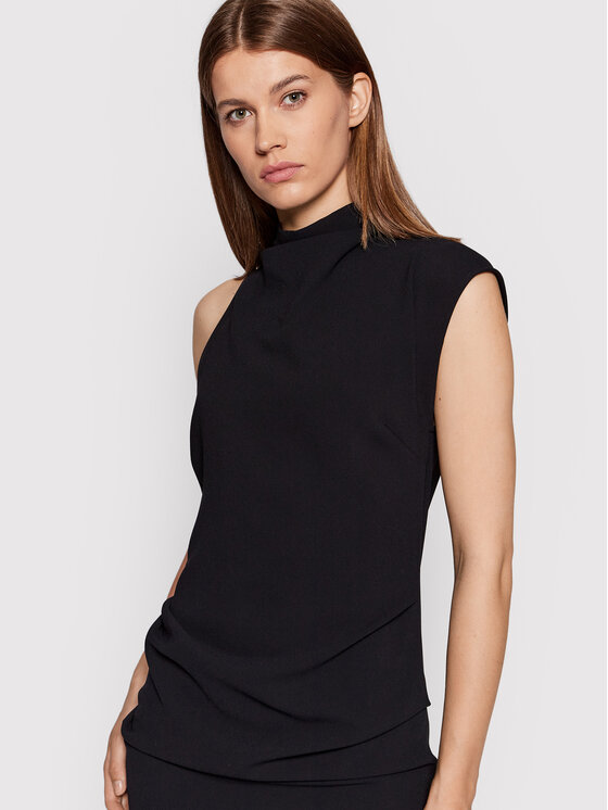 Vestito da giorno Victa AQ532 Nero Regular Fit