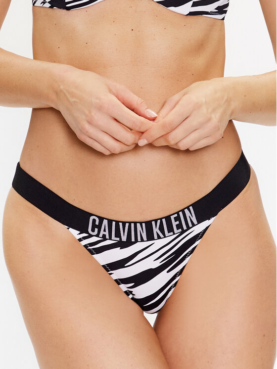 Calvin Klein Swimwear Spodnji del bikini KW0KW02115 Pisana