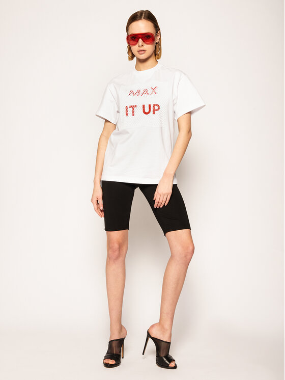 T-shirt Davanti 69718320 Bianco Regular Fit