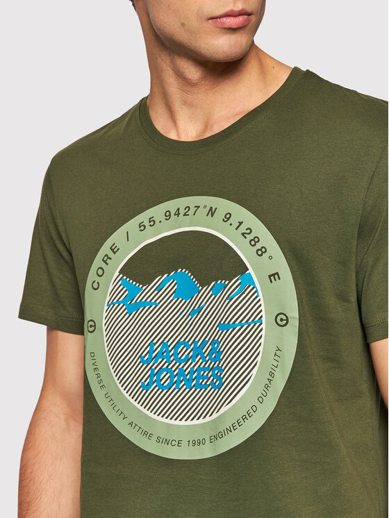 T-shirt Bilo 12192890 Verde Regular Fit