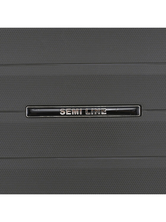 Semi Line Semi Line Vidutinio dydžio lagaminas T5586-4 Pilka