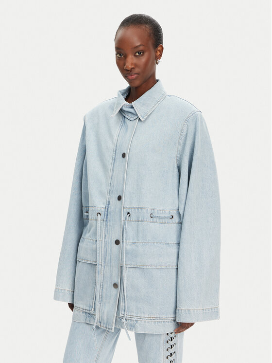ROTATE ROTATE Jeanshemd 1141821468 Blau Relaxed Fit