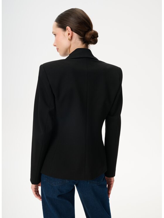 LEBRAND LEBRAND Marynarka Clavel Czarny Regular Fit