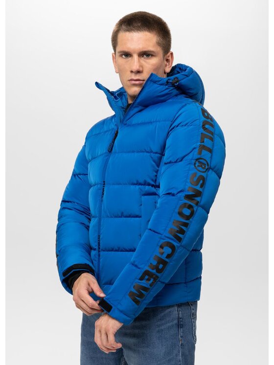PITBULL PITBULL Kurtka zimowa AIRWAY IV Niebieski Regular Fit