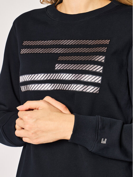 Tommy Hilfiger Tommy Hilfiger Bluza ICONS Relaxed C-Nk WW0WW27841 Granatowy Regular Fit