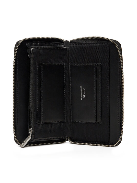Guess Guess Veliki muški novčanik SMLYSL LEA28 Crna