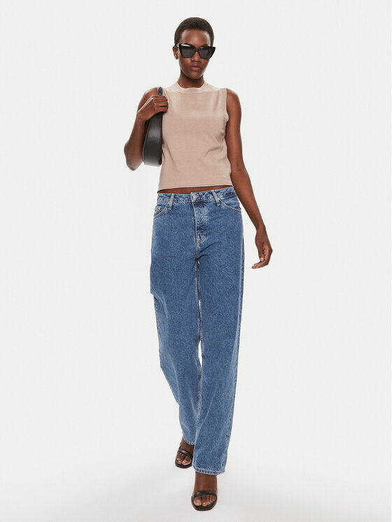 Brave Soul Brave Soul Μπλουζάκι LKV-555BARCAB Μπεζ Straight Fit