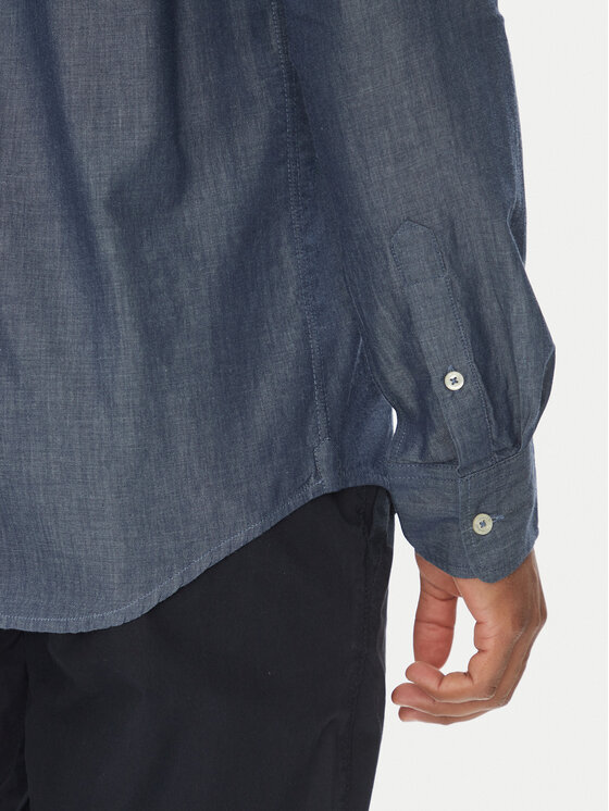 Aeronautica Militare Aeronautica Militare Koszula 251CA1276CT3292 Niebieski Regular Fit