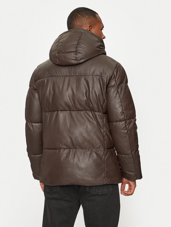 Milestone Milestone Nahkjope Patrick 43104021080 Pruun Regular Fit