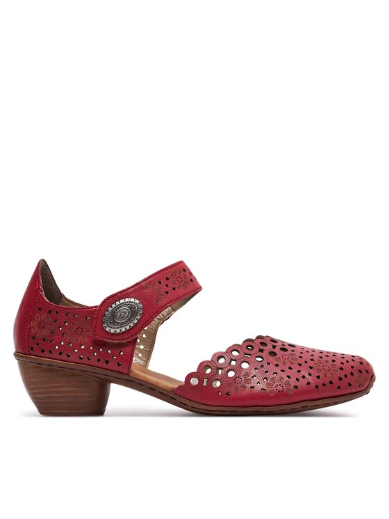 Pantofi Rieker 43753-33 Roșu