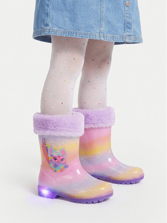 FURBY Гумени ботуши CEO-NJ-AW25-123FUR Виолетов