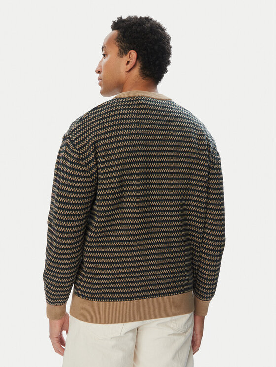Lacoste Lacoste Kardigán AH8567 Hnedá Relaxed Fit