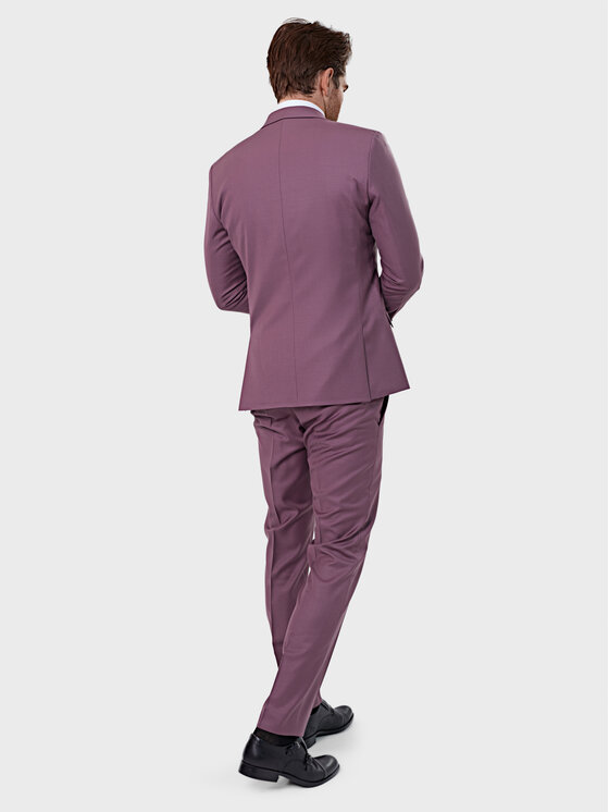 Evenemen Evenemen Garnitur Living Fioletowy Slim Fit