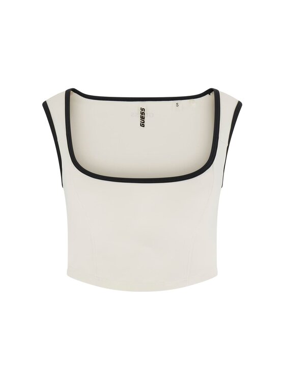 Guess Guess Marškinėliai 181230 Smėlio Classic Fit