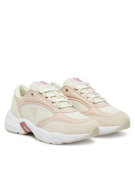 Calvin Klein Jeans Calvin Klein Jeans Tenisice Retro Tennis Mg Mix YW0YW01743 Écru