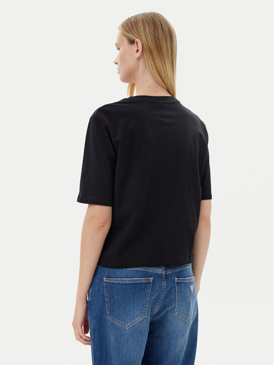 Guess Guess T-Shirt V4BI21 I3Z14 Schwarz Relaxed Fit