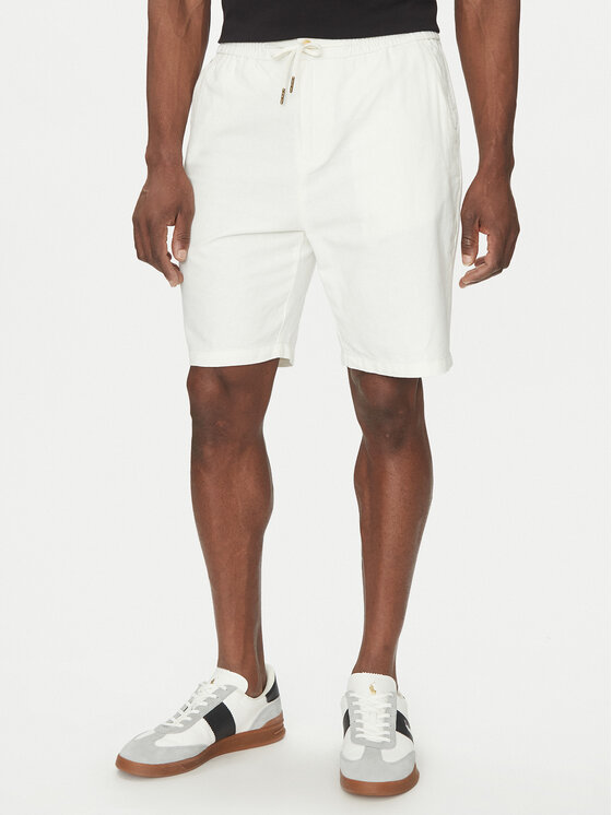 Scotch & Soda Scotch & Soda Bavlnené šortky 180322 Écru Regular Fit