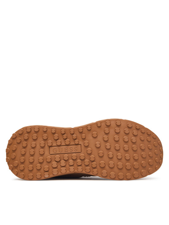Guess Guess Sneakersy FLFFA2 LEA12 Brązowy