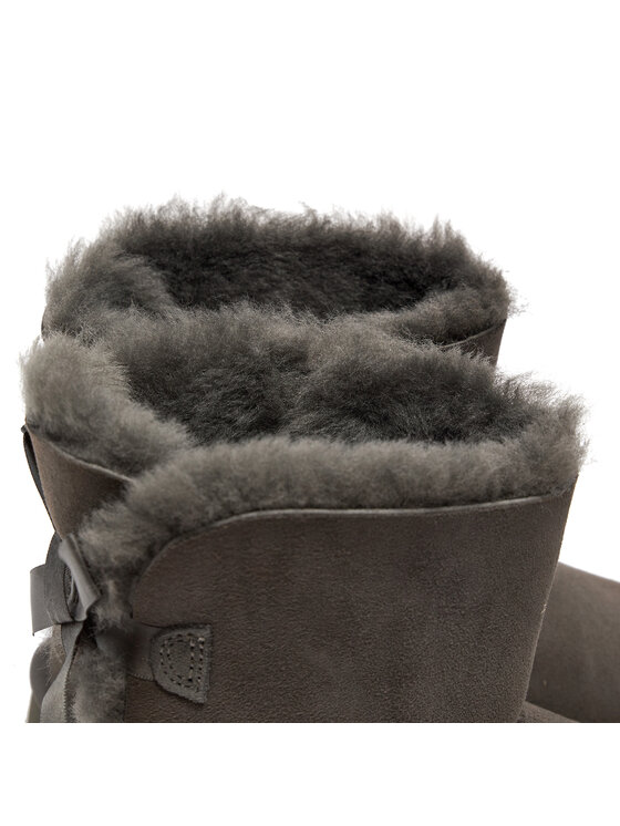 Ugg Ugg Sniego batai W Mini Bailey Bow II 1016501 Pilka