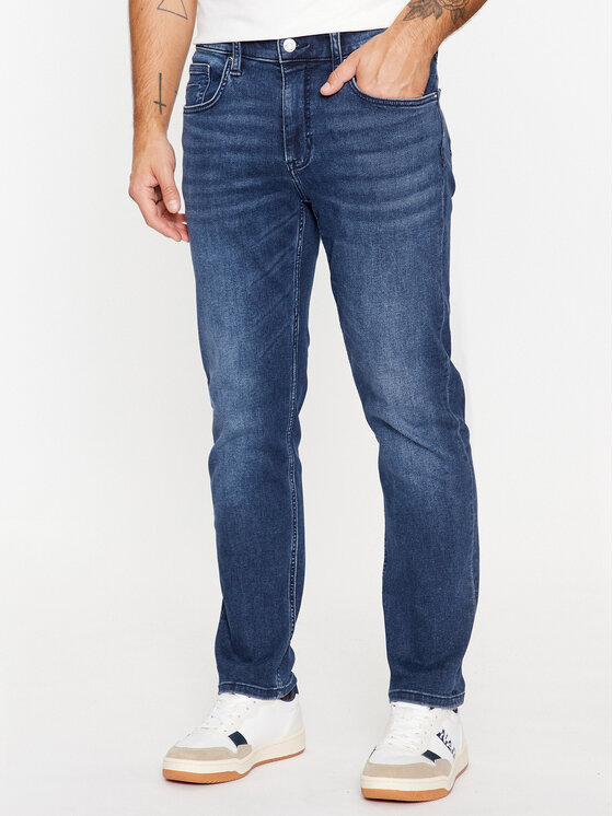 S.Oliver Jeans Hlače 2133850 Modra Regular Fit