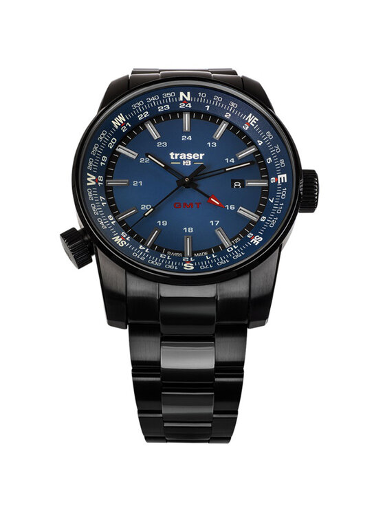 Traser Traser Zegarek TS-109524 Czarny