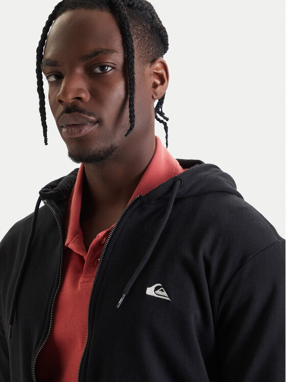 Quiksilver Quiksilver Суитшърт EQYFT04952 Черен Regular Fit