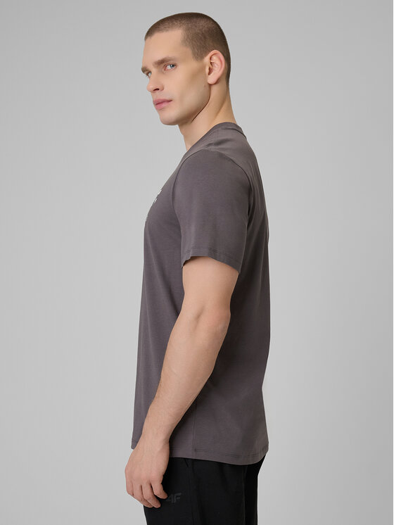 4F 4F T-Shirt CITY Szary Regular Fit