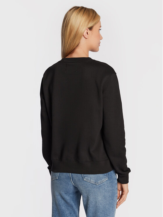 Calvin Klein Jeans Calvin Klein Jeans Суитшърт J20J220477 Черен Regular Fit