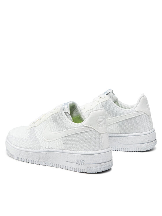 Nike Nike Sneakersy Af1 Crater Flyknit (GS) DH3375 100 Biela