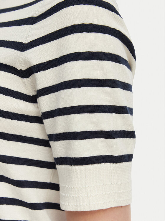Tommy Hilfiger Tommy Hilfiger Sweter WW0WW49705 Biały Slim Fit