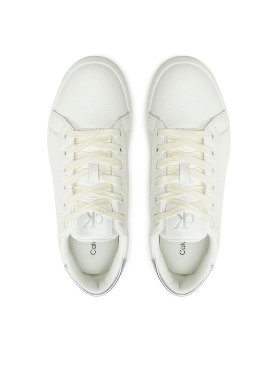 Calvin Klein Jeans Calvin Klein Jeans Laisvalaikio batai Classic Cupsole Low Ohb YW0YW01799 Balta