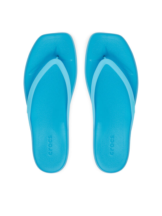 Crocs Crocs Čības uz pirksta Miami Frosted Flip 211474 Zils