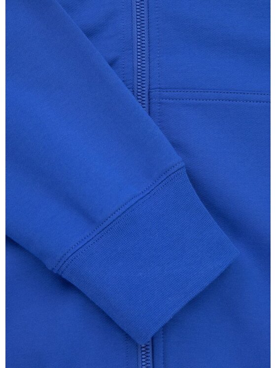 PITBULL PITBULL Bluza SMALL LOGO NUGGET Niebieski Regular Fit