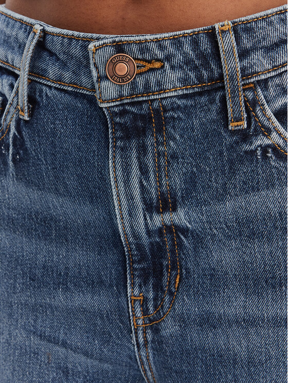 Guess Guess Jeansy W6RA3A D4K30 Niebieski